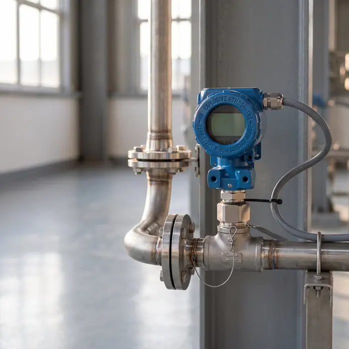 HT-P05 installed on a process pipeline